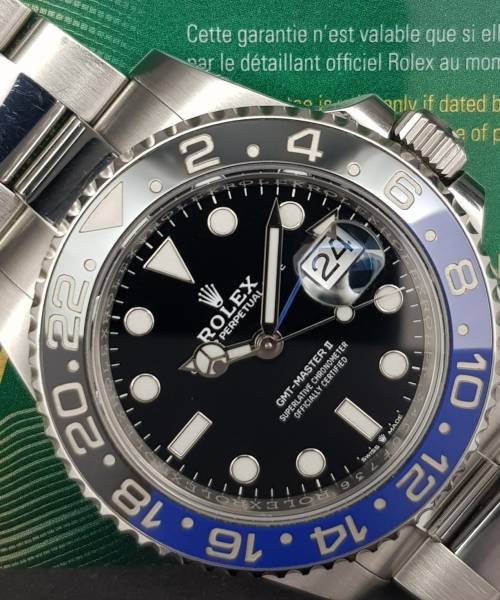 Rolex GMT-Master II 126710BLNR With Card Very Good condition steel 1BFAGen26
