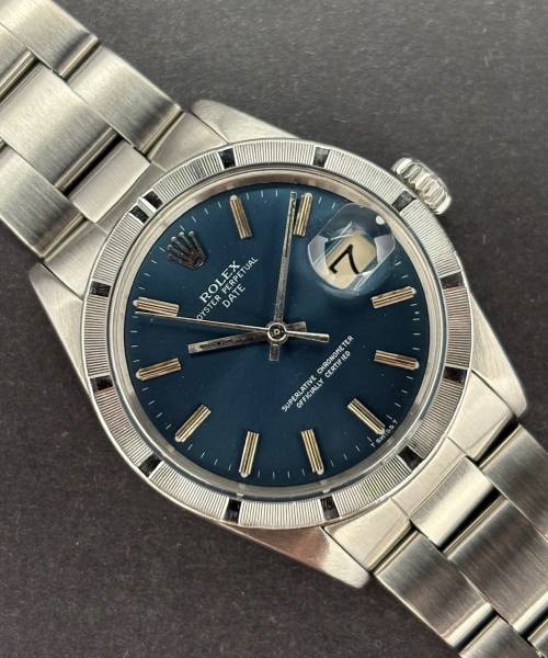 Rolex Oyster Perpetual Date 1501 34mm Good condition stahl steel MRC12Mar