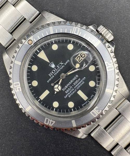 Rolex Submariner Date 1680 40mm Ghost Bezel 1978 Mint condition steel Diam1731