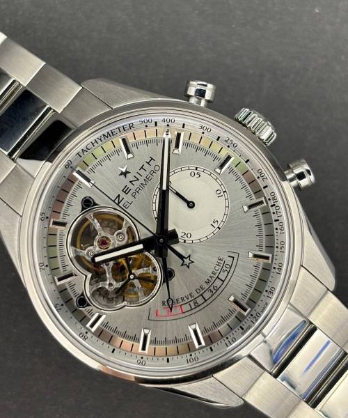 Zenith El Primero Chronomaster Power Reserve 03.2080.4021/01.c494 Mint condition stahl steel Clogen372